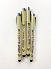 Estilografo Pigma Micron Sakura negro (por unidad) - Letters by Jess Shop